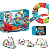 Автомобильная гоночная трасса с машинкой гибкий гоночный трек с машинками Cheangeble Track 138 pcs