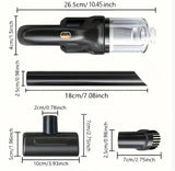 Автомобильный беспроводной пылесос Car vacuum cleaner AND XL-1452