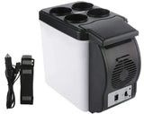 Автомобильный мини-холодильник Cooling and Warming Refrigerator 6L, Холодильник для машины
