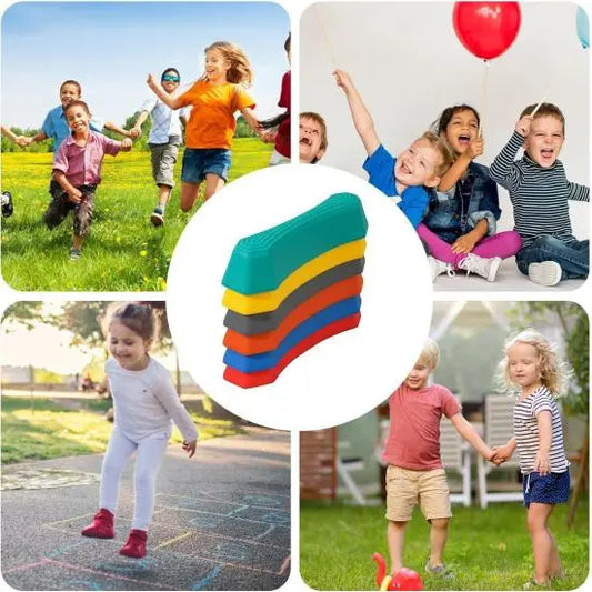 Балансировочная дорожка для детей / 6 мостов шагового баланса