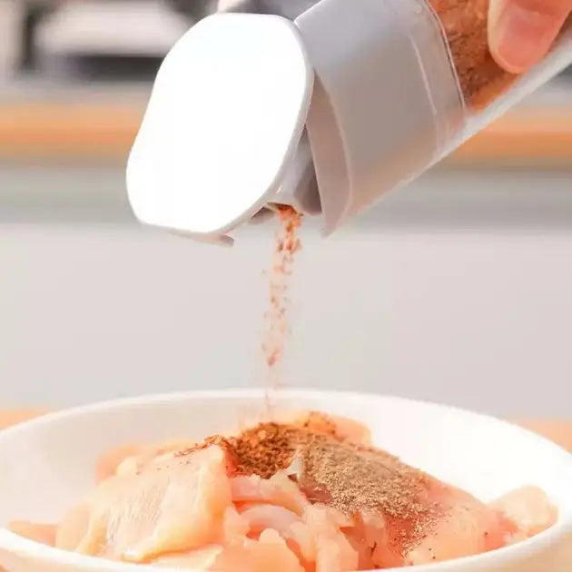 Баночка для специй, приправ и соусов с автоматической самооткрывающейся крышкой, бутылка с дозатором, герметичная