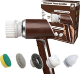 Беспроводная электрическая щетка для уборки и мойки посуды с 5 сменными насадками, USB зарядка