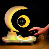 Беспроводная зарядка для телефона/ночник-лампа/динамик-колонка-блютуз (Луна) TB-35SLIWBT 22SHTSWKT