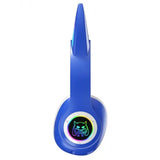 Беспроводные детские Наушники с Ушками с подсветкой с MicroSD Ear STN-25 Bluetooth