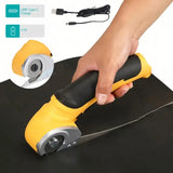 Беспроводные электрические ножницы / Аккумуляторный дисковый резак для картона, Электроножницы до 6 мм, 4 В