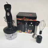 Блендер Domotec Ms-5103 3в1, ручной погружной блендер, миксер, кухонный комбайн, кухонный измельчитель 500 Вт