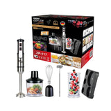 Блендер погружной домашний кухонный 6в1 Zepline ZP-117 1500Вт блендер, измельчитель, миксер