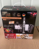 Блендер погружной домашний кухонный 6в1 Zepline ZP-117 1500Вт блендер, измельчитель, миксер