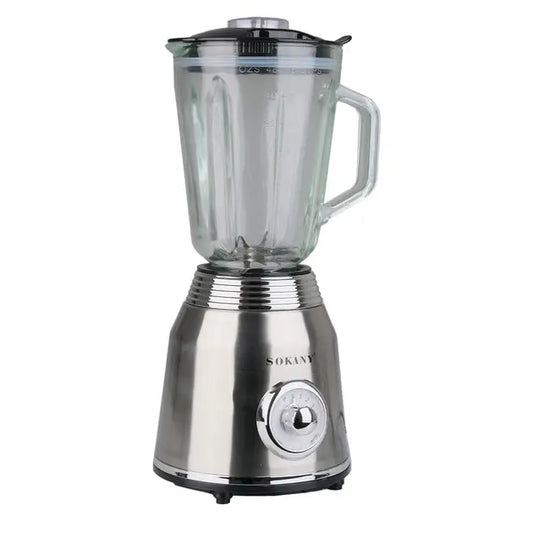 Блендер измельчитель стационарный Sokany SK-186 портативный блендер с чашей 1,5л