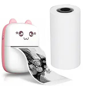 Бумага для мини термопринтера белая 5шт