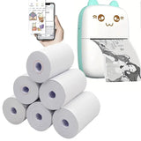 Бумага для мини термопринтера белая 5шт