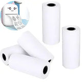 Бумага для мини термопринтера белая 5шт