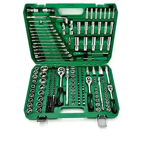 Набор инструментов с трещеткой 216 предметов в кейсе