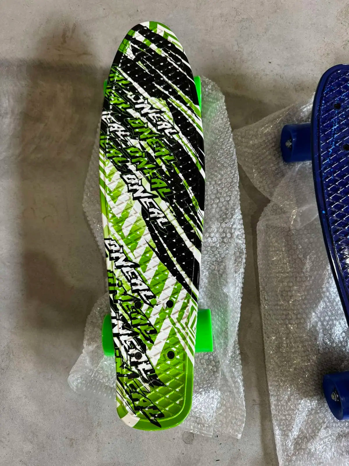 Пенни борд скейтборд Penny Board Fish Skateboards 22" ABEC-7 с светящимися колесами