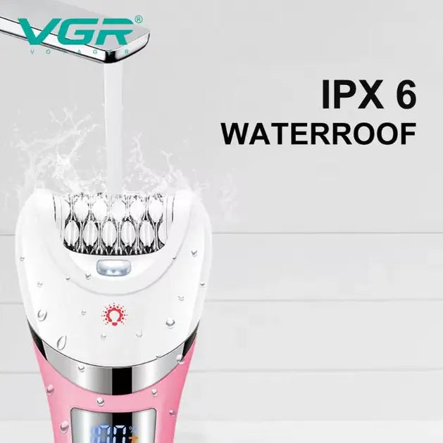 Многофункциональный аккумуляторный эпилятор с подсветкой VGR V-759 5в1 женская электробритва