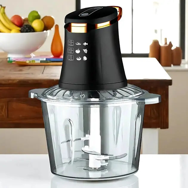 Измельчитель электрический / Кухонный блендер чоппер с чашей Domotec MS 7041 600Вт 3л 32х22х12 см