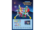 Магнитный конструктор Woopie Light Magnetic Blocks G025/110 деталей