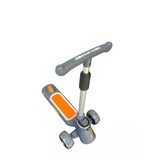 Детский трехколесный самокат MUFAQI с сиденьем и регулируемой ручкой