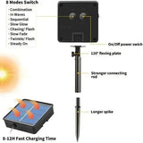 Уличная гирлянда с солнечной панелью / Светодиодные гирлянды с RGB подсветкой 10м 100LED (SFK-15)