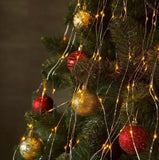 Гирлянда Конский хвост 600 LED 20 нитей длина 3 метра, желтый