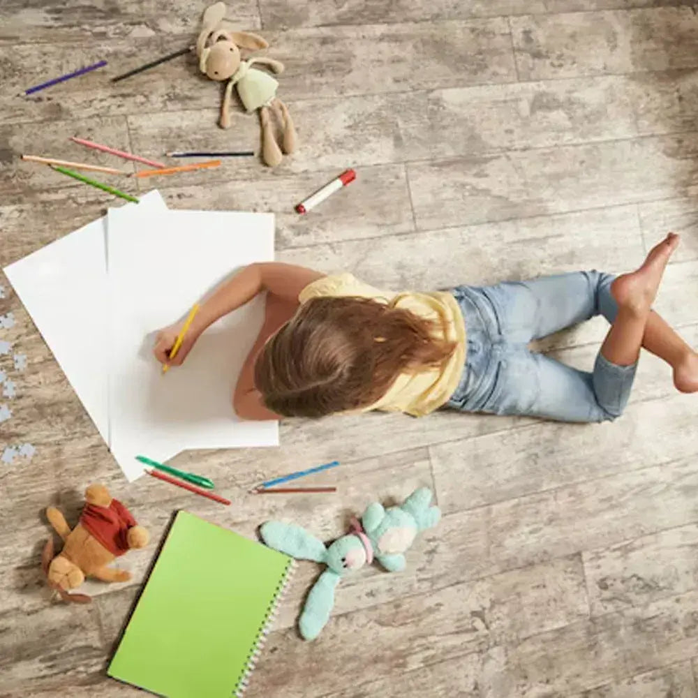 Набор для рисования в кейсе 128 предметов Розовый