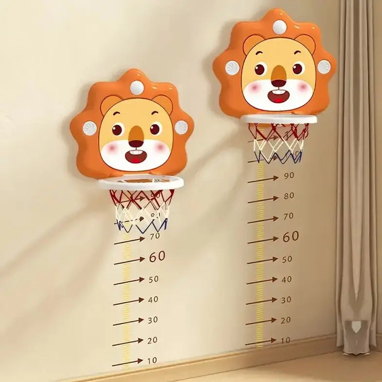 Детский подвесной мини-баскетбольный набор 24х12см