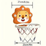 Детский подвесной мини-баскетбольный набор 24х12см