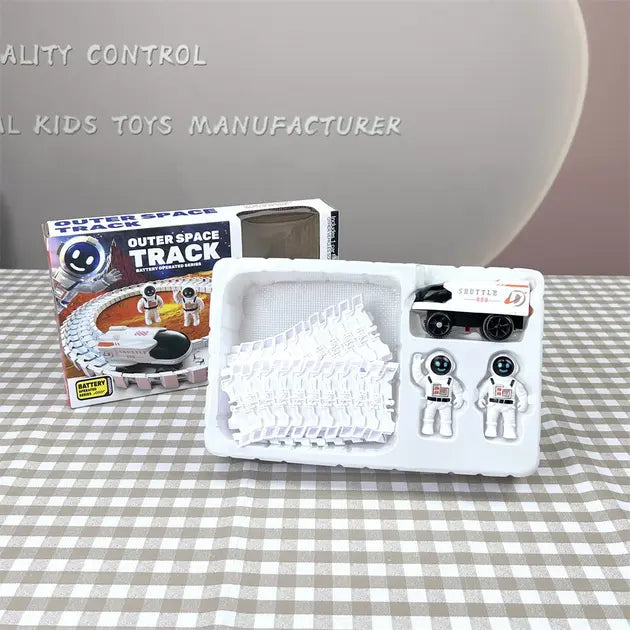 Конструктор космический трек LT243177 Outer Space Track со звуковыми эффектами и светом