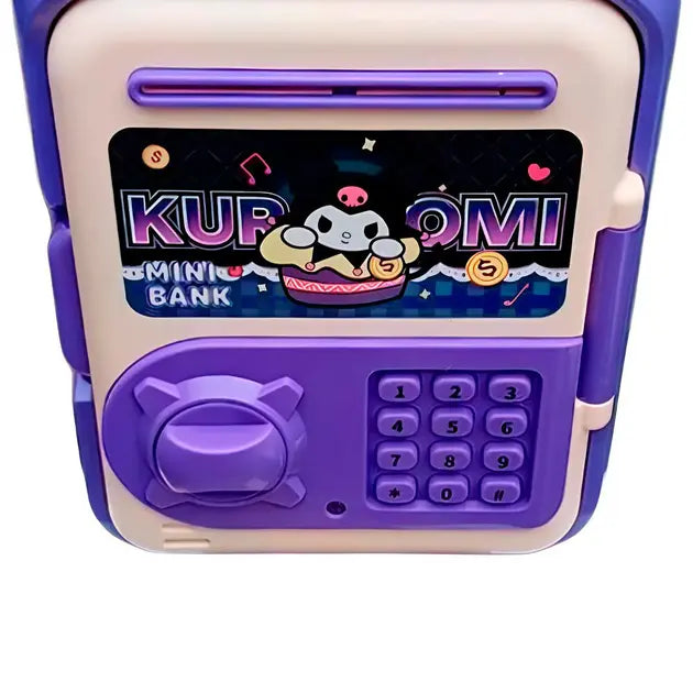 Детский сейф-копилка Mini Bank Kuromi / Электронная копилка