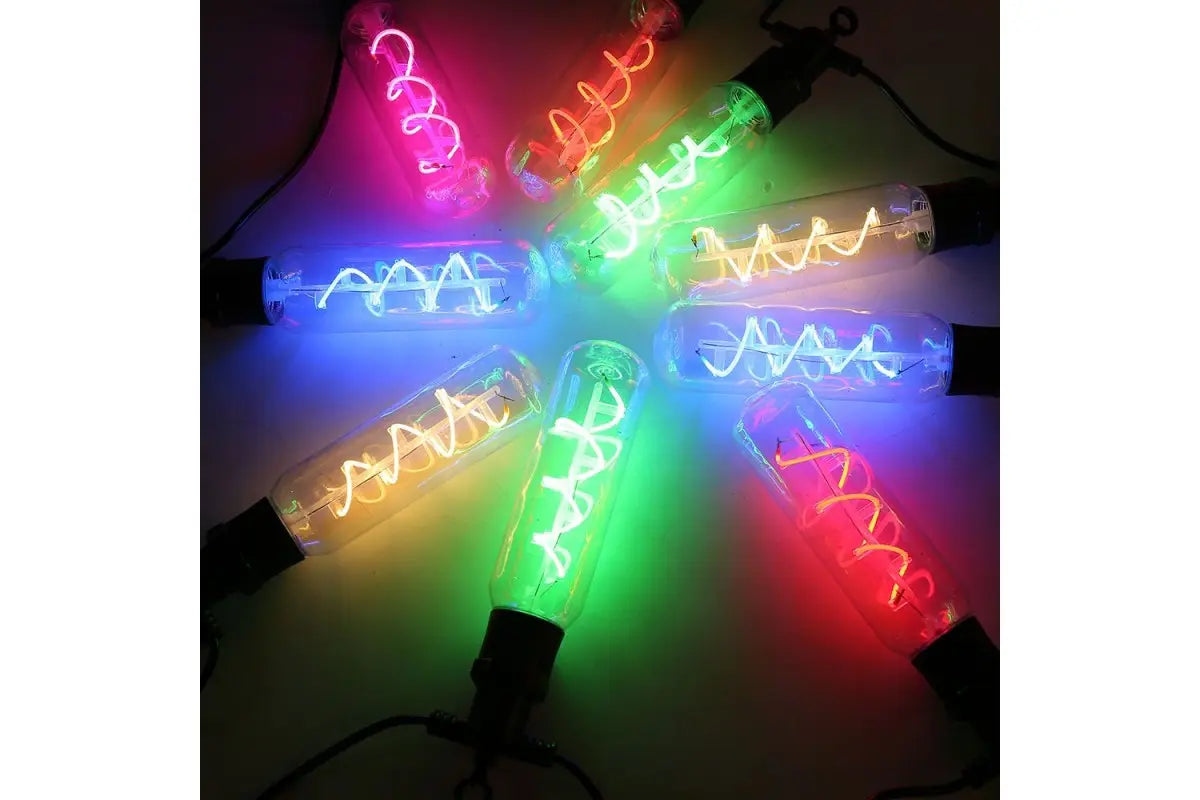 Гирлянда "Длинные лампы спираль" (SFK-48) (Уличная, 220V)