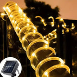 Светодиодная гирлянда "Трубка" 10 м 100 LED, теплый белый