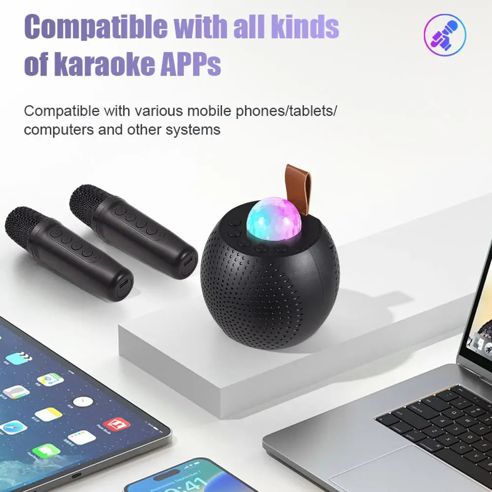 Портативная колонка Z1 (Bluetooth, LED, 2 микрофона, проекция)