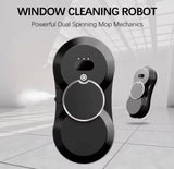 Робот для мойки окон NEW Glass Cleaning Robot с пультом дистанционного управления черный