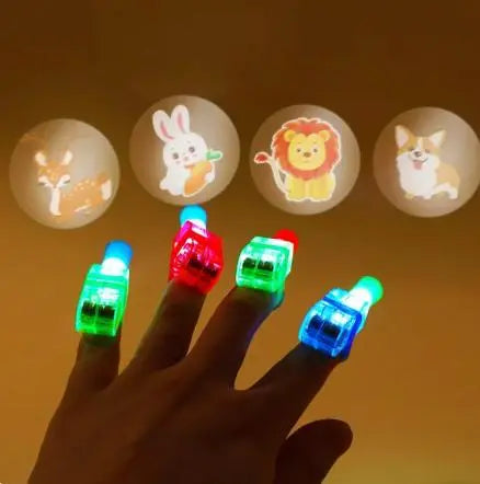 Детский проектор-фонарик на пальцы