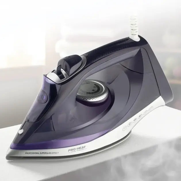 Утюг паровой электрический Domotec MS-1166P с керамической подошвой 1600 Вт