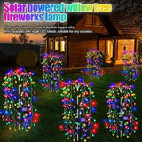 Садовый светильник "Ива" на солнечной батарее, комплект из 2х штук (SFK-46)