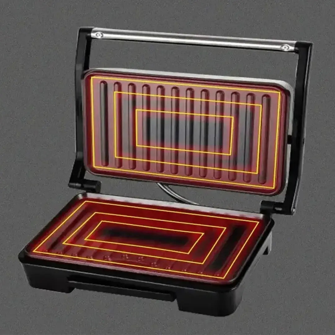 Электрический контактный гриль MS 240 для кухни 1000 Вт