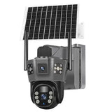 Камера на 3 линзы 4G / солнечная панель SD 35-4G