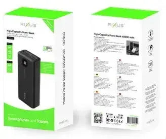 Повербанк Power Bank 40000 mAh 22.5W Rixus RXPB40