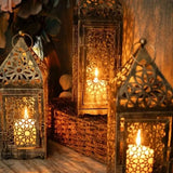 Декоративный подсвечник 9,5×9,5×25 см