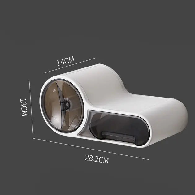 Держатель для туалетной бумаги, Белый / Клейкий настенный держатель для бумаги