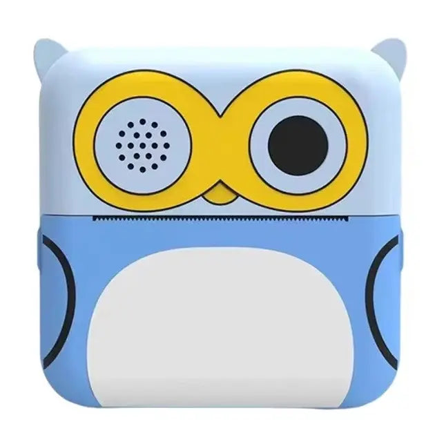 Детская фотокамера D2 с передней камерой, функцией печати, поддержкой карты памяти и MP3