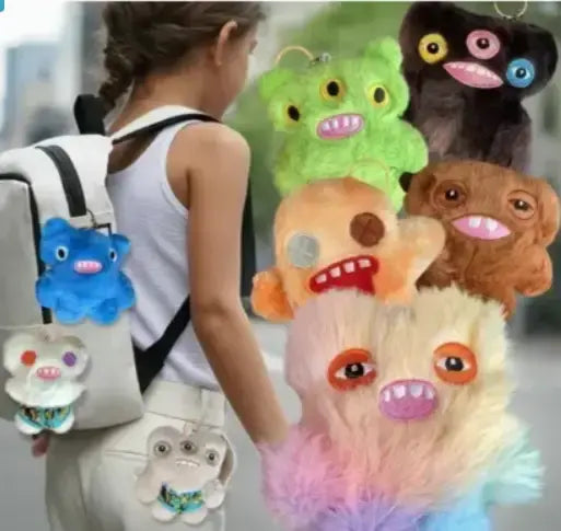 Детская мягкая игрушка 13см Fuggler Wide Eyed Weirdo
