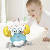 Детская интерактивная игрушка Танцующий краб со звуковыми и световыми эффектами