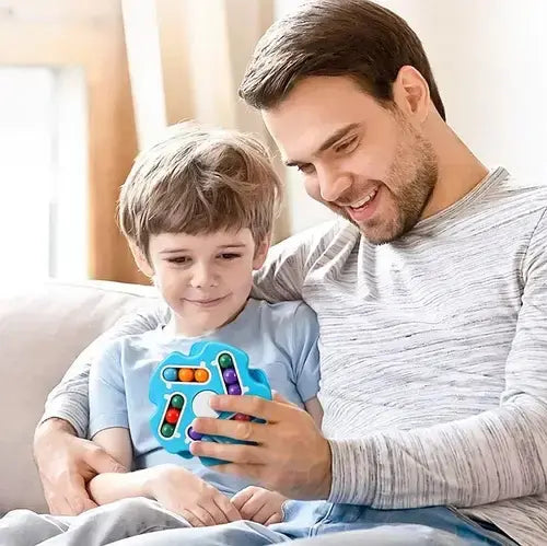 Детский развивающий вращающийся волшебный спинер, головоломка антистресс