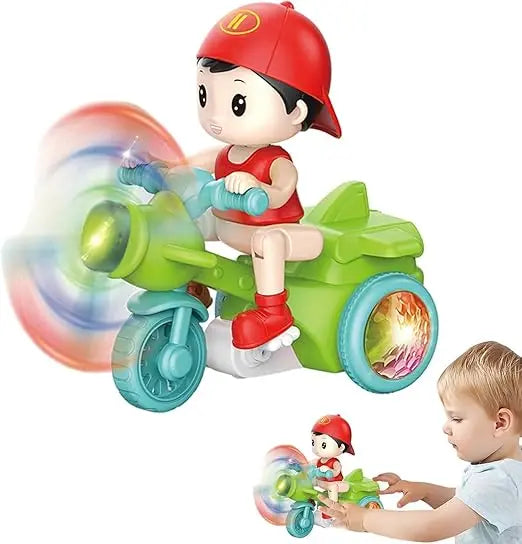 Музыкальный детский трехколесный велосипед