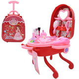 Детский игровой набор в чемоданчике 2в1, Fashion Girl / Набор салон красоты для девочек