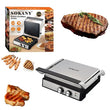 Домашний электрический гриль 2000 Вт, раскрытие на 180°, Sokany SK-08050