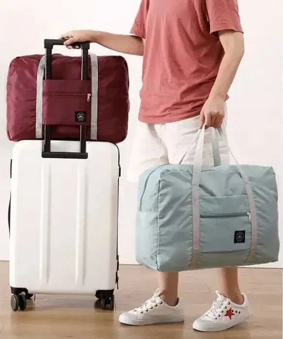Вместительная дорожная сумка складная Unsiex, сумка для путешествий водонепроницаемая на замке