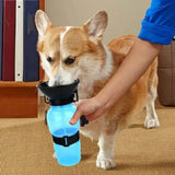 Дорожная бутылка, поилка для собак Aqua Dog 550 мл